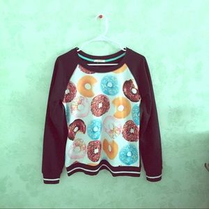 Long sleeve donut shirt