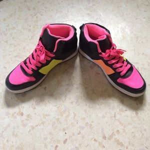 Neon high tops