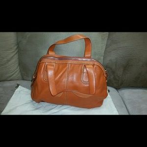 Michael Kors Astor Satchel Burnt Orange