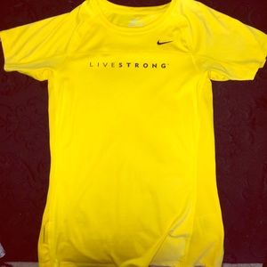 NIKE live strong dri-fit shirt