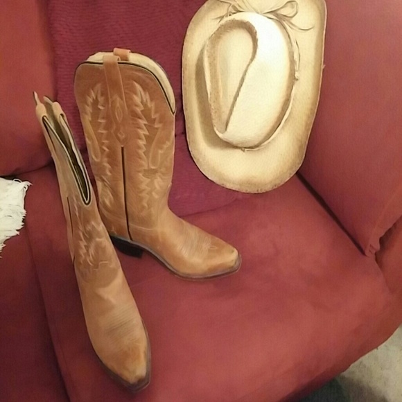 Authentic leather Cowboy boots
