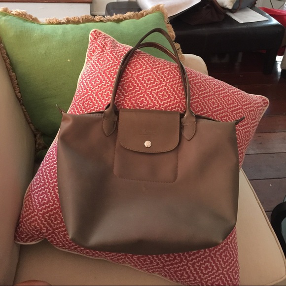 Limited Ed. Medium Longchamp Le Pliage Tote Bag