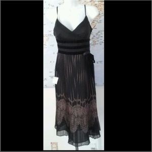 ANN TAYLOR LOFT PLEATED DRESS