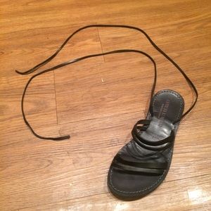 Custom made Italian leather sandals