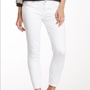 7 for all Mankind Cropped Gwenevere Skinny Jeans