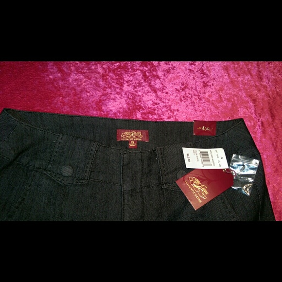 NWT black Authentic denim shorts - Picture 4 of 4