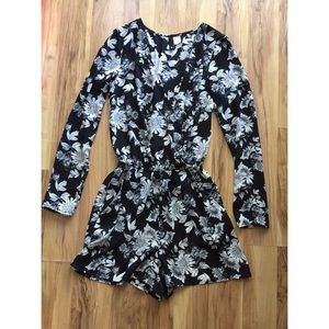 H&M floral romper