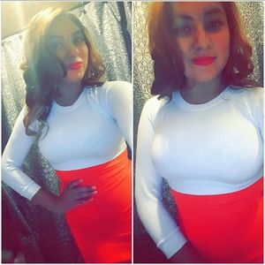 AA BUNDLE CROP TOP SWEATER AND 2 TOPS