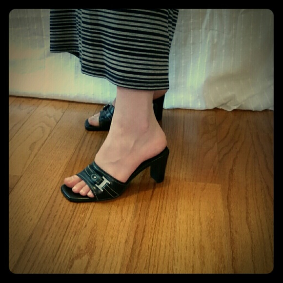 Black heels