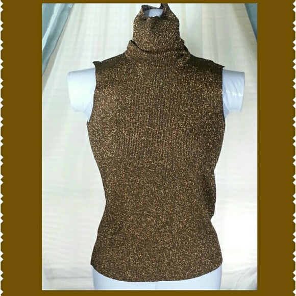 Casual Corner Brown Turtleneck.