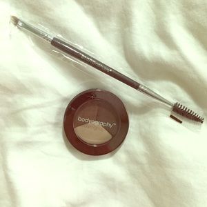 Bodyography eye brow trio with brush
