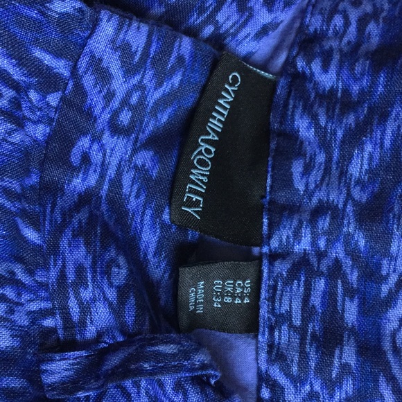 LAST CHANCE ❤️Cynthia Rowley linen shorts - Picture 3 of 4