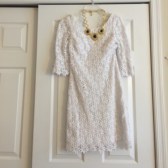 Lilly Pulitzer Dresses & Skirts - Shayna Lace Dress in white