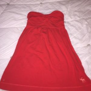 Red Abercrombie dress