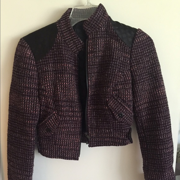 Cropped Tweed Jacket