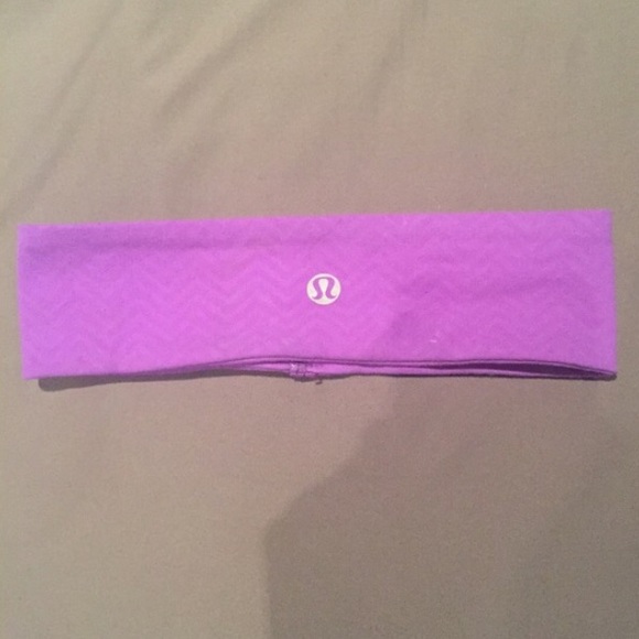 Lululemon Purple Chevron Headband