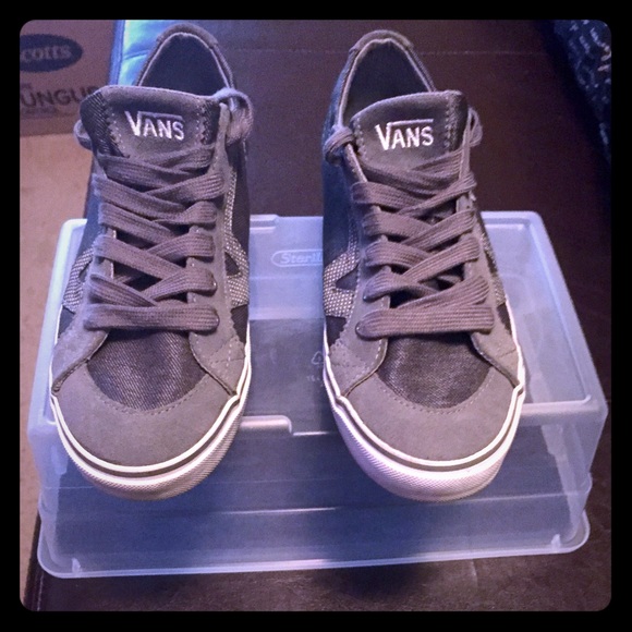 Ladies Gray Vans