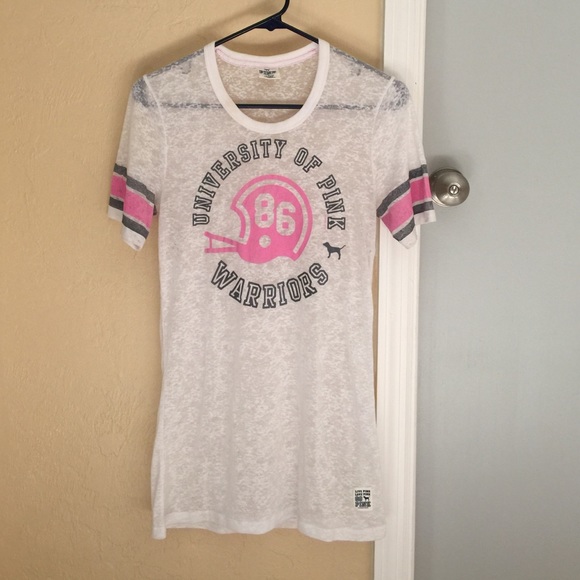 VS PINK sheer sport shirt