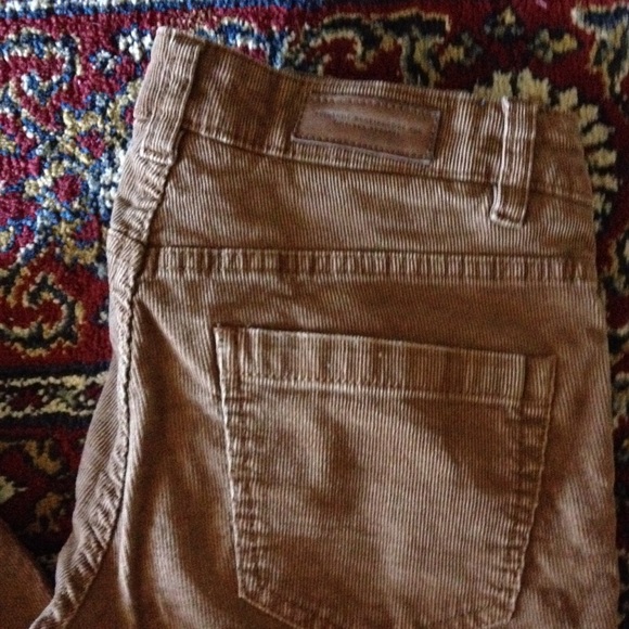 H&M Brown corduroy skinny pants