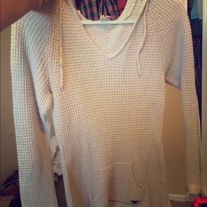 Roxy hooded thermal sweatshirt