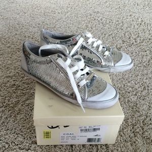 brand new coach shoes with box