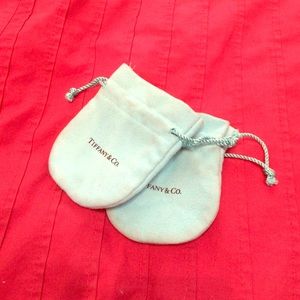 💎Tiffany & Co. jewelry pull string bags 💎