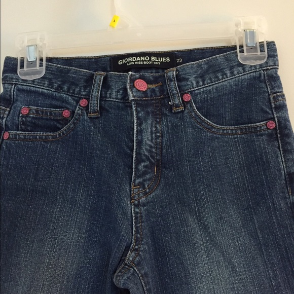 Women's Low rise boot cut size 23 jeans - Picture 2 of 3