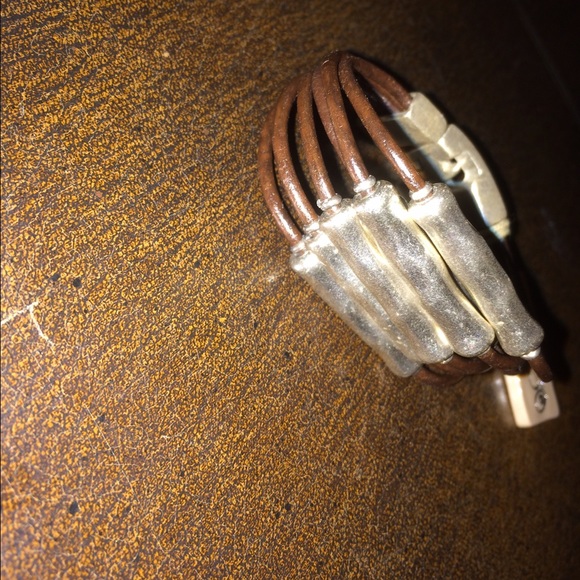 Six bar layered bracelet