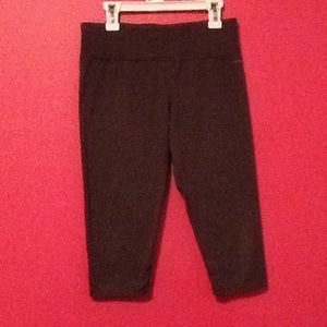 Grey jockey yoga pants