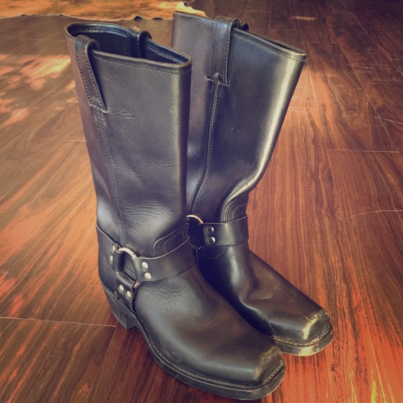 Frye Moto Boots
