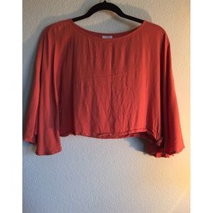 Orange top from Forever 21