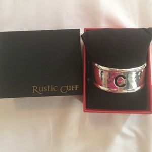 Rustic Cuff "C" Bracelet