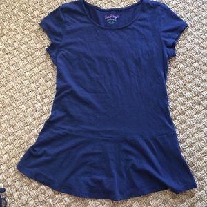 Lilly Pulitzer Peplum Top Xsmall
