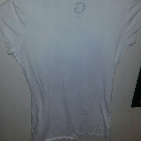 Guess Cheetah and Rhinestone T-Shirt Preowned - Picture 2 of 4