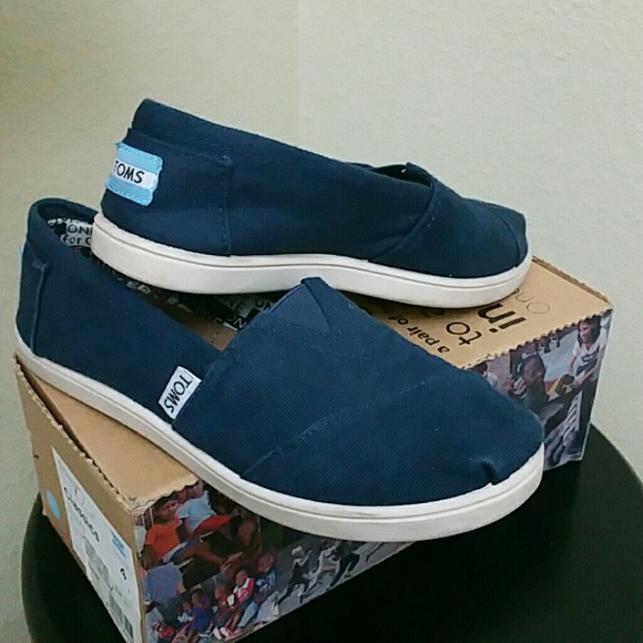 Blue navy Toms