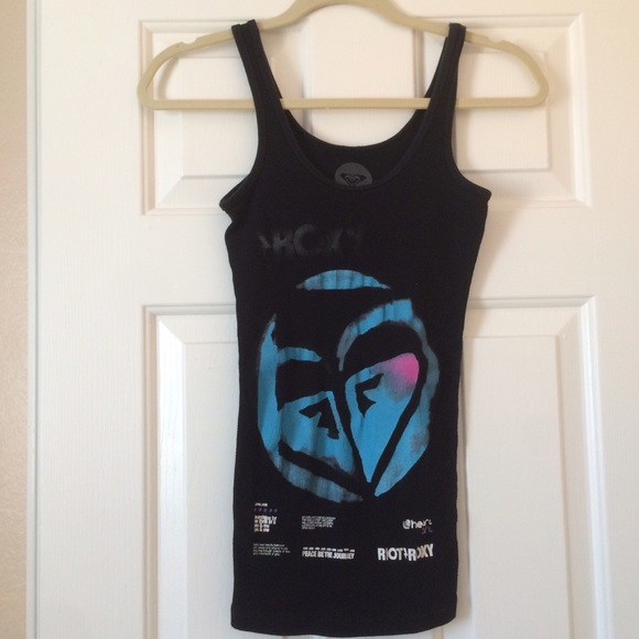 Black Roxy Tank