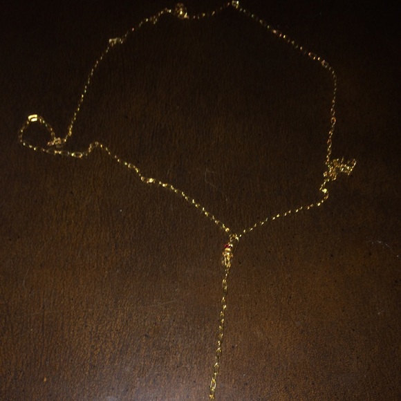 Gold plated necklace