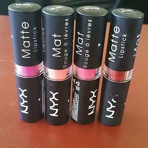 NYX Matte Lipsticks