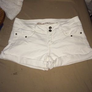Blue Asphalt White Jean Shorts 11