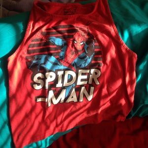 Spider-Man Crop Top.!!