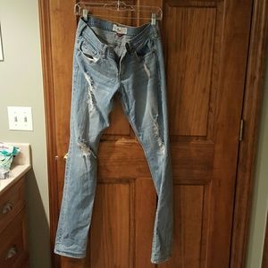 Hollister destroyed jeans