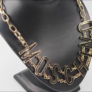Moschino Necklace.
