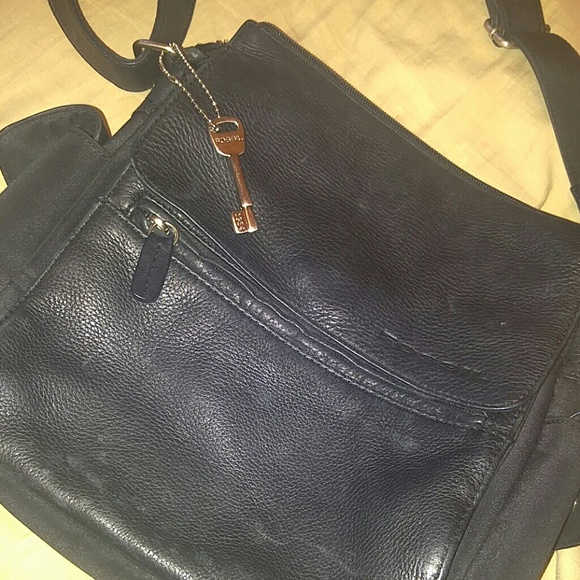 1954 Black Fossil Purse