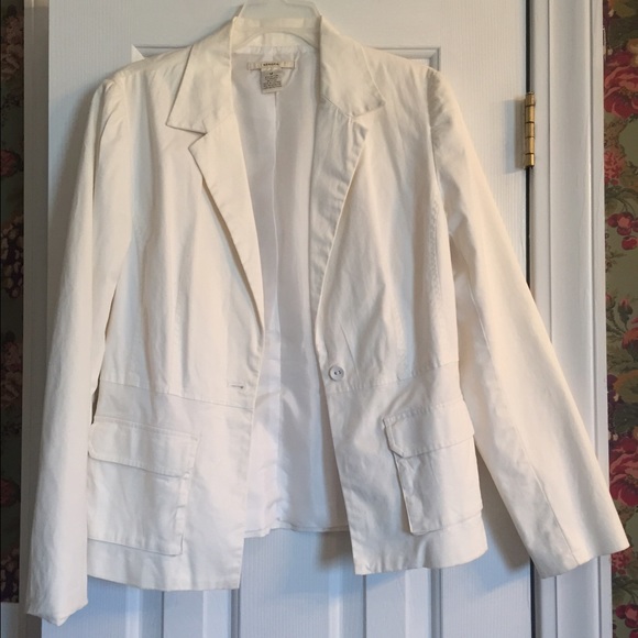 White blazer