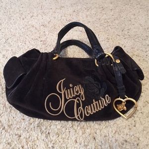 Juicy Couture velour purse