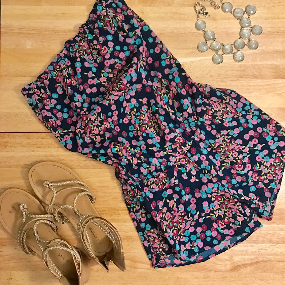 Billabong Floral Romper