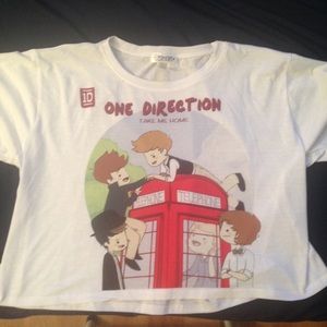 One Direction Take Me Home Crop Top
