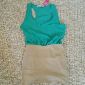 Colorblock dress