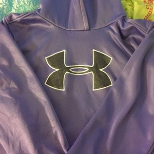 under armour purple sweatshirt
