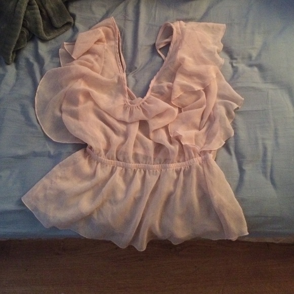 Peach Blouse